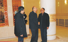 時任國家質(zhì)檢總局副局長支樹平親切接見時任中國質(zhì)量檢驗協(xié)會會長李保國